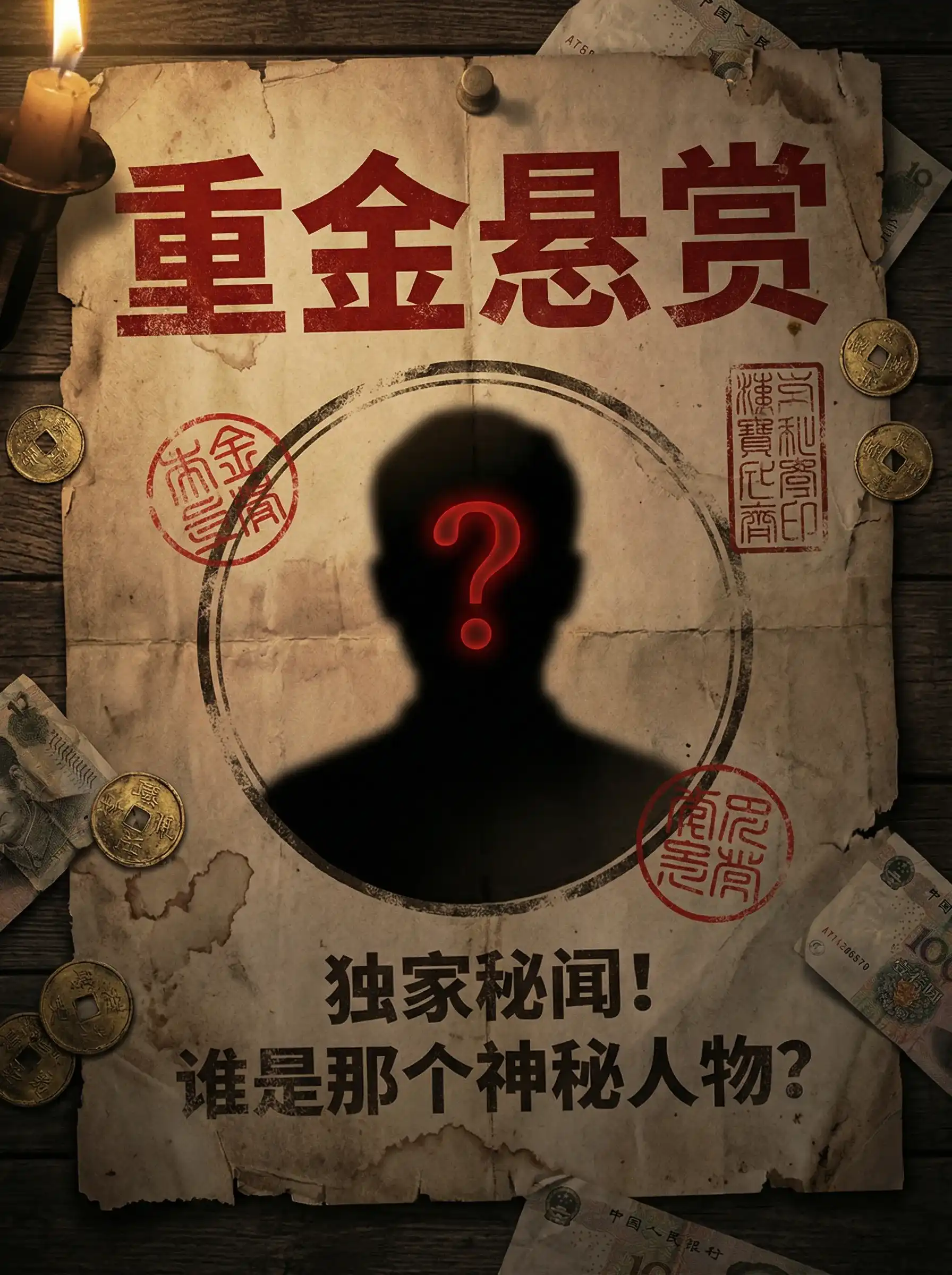 小马拉大车童子鸡 - 重金悬赏线索征集令